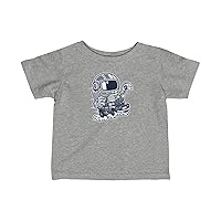 Space Racer Funny Graphic T-Shirt for Baby Boy and Girl.