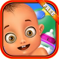 Newborn Baby Care - Girls Game : a wonderful baby care simulation game - your kids can play at being mommy! FREE