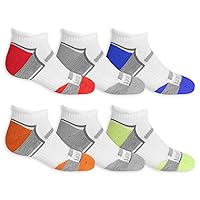 Fruit of the Loom Boys' Everyday Active Low Cut Socks (12 Pack)