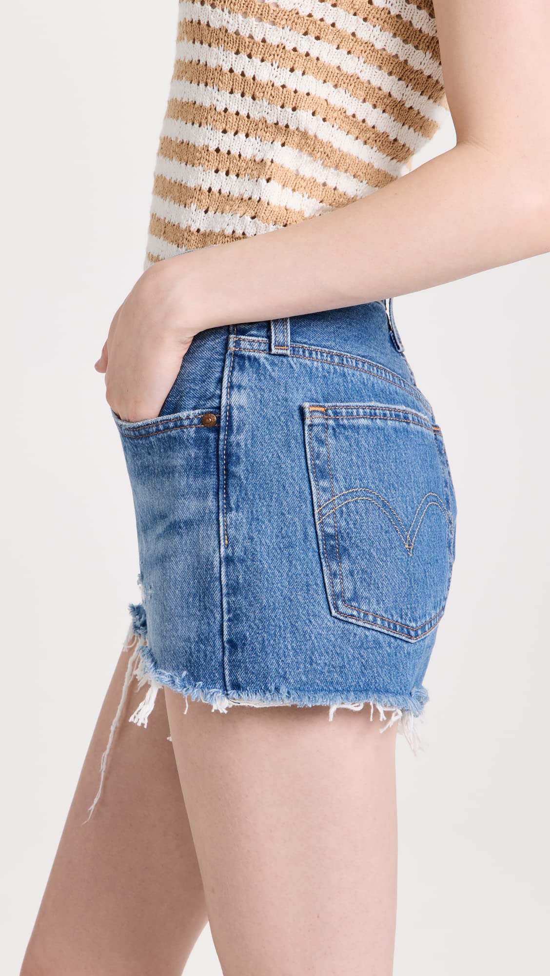 Levi's Women's Premium 501 Original Shorts ​​​​​(Also Available in Plus)