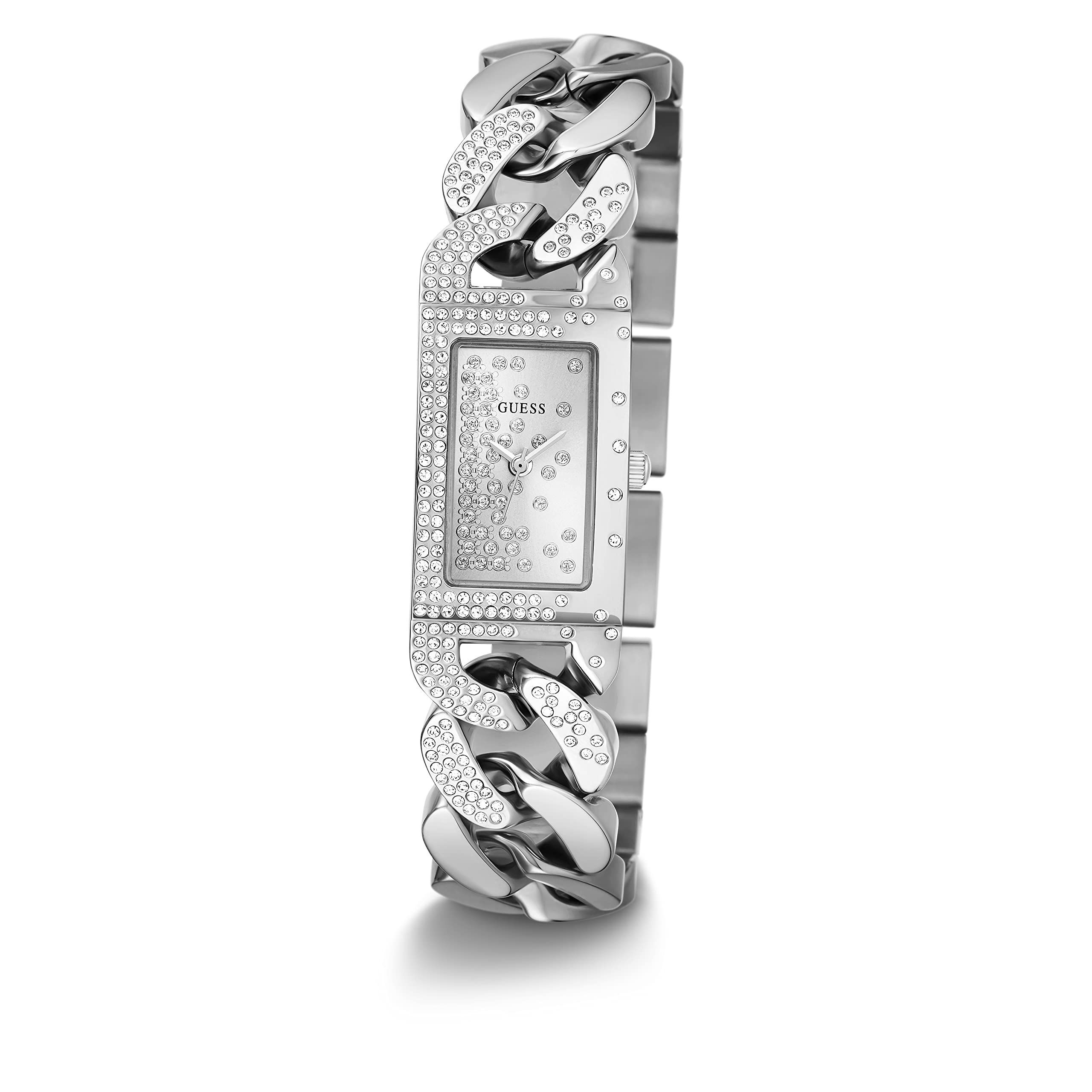 GUESS Crystal Chain Watch