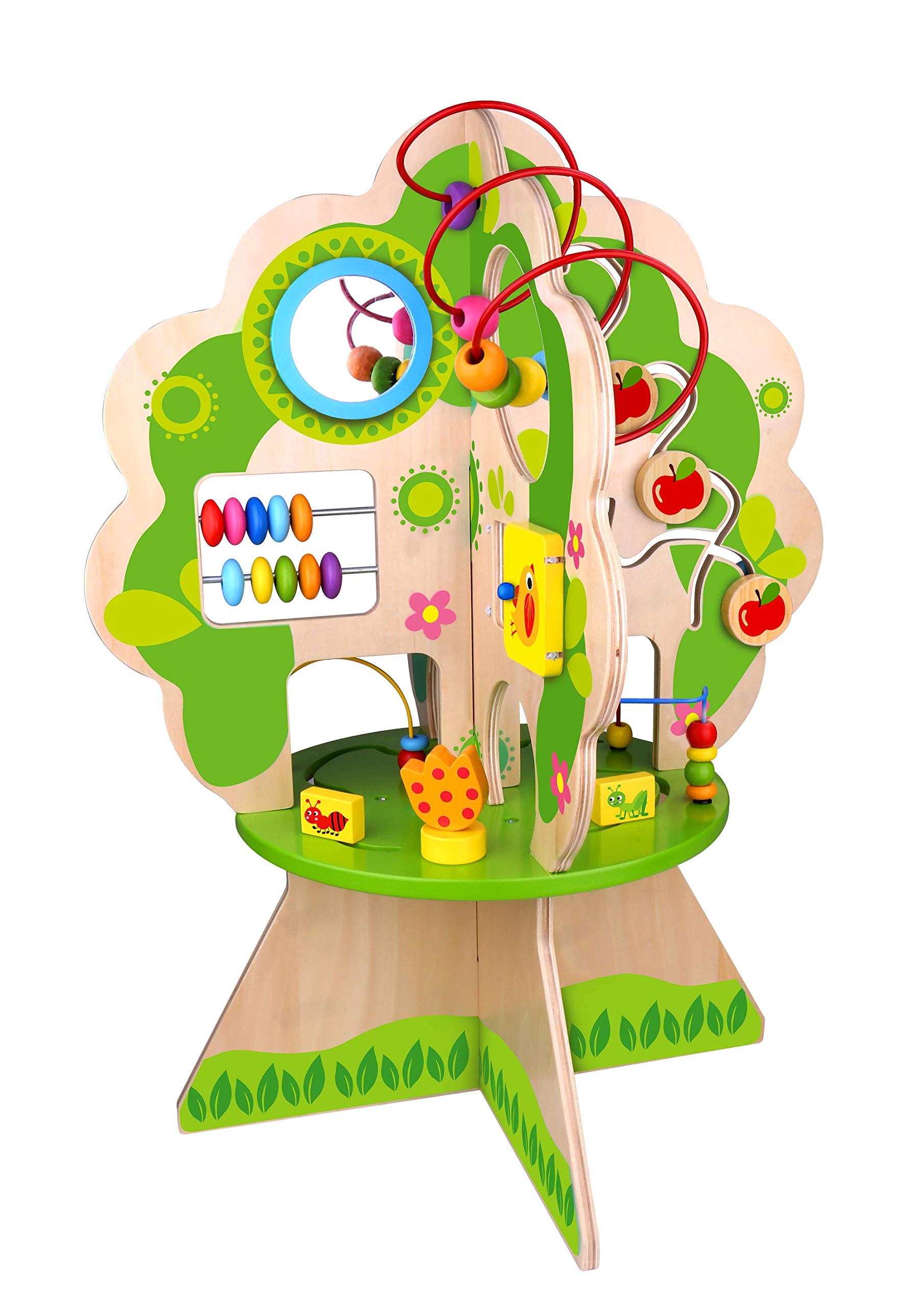 Fat Brain Toys Activity Tree - Forest Friends Discovery Tree Baby Toys & Gifts for Babies