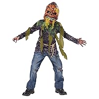 Boy's Scary Rotten Pumpkin Costume