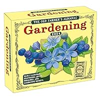 The Old Farmer's Almanac 2024 Boxed Daily Desk Calendar: Gardening — Advice, Folklore, and Gardening Secrets