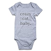 RAISEVERN Baby Boys Girls Clothes Infant Romper Newborn Bodysuits Funny Outfit 0-12 Months