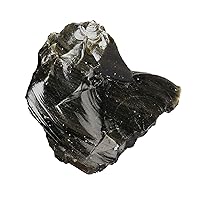 Black Obsidian Natural Rough 1311.60 CT Healing Crystal Black Obsidian Loose Gemstone