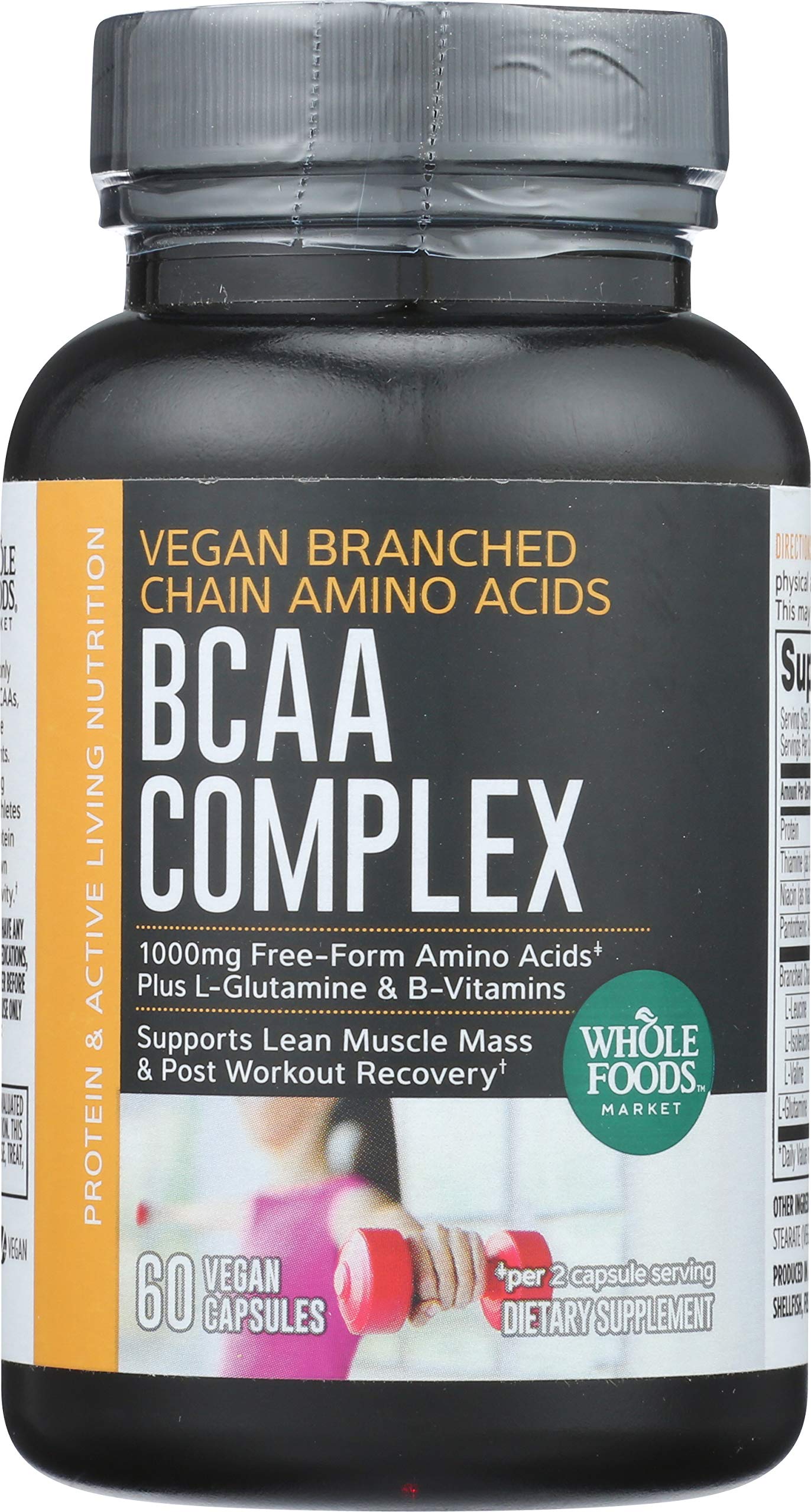 Whole Foods Market, BCAA Complex, 60 ct