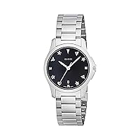 Gucci Quartz Stainless Steel Casual Silver Toned Women's Watch(Model: YA126573)
