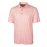 Pike Double Dot Print Stretch Mens Big and Tall Short Sleeve Polo