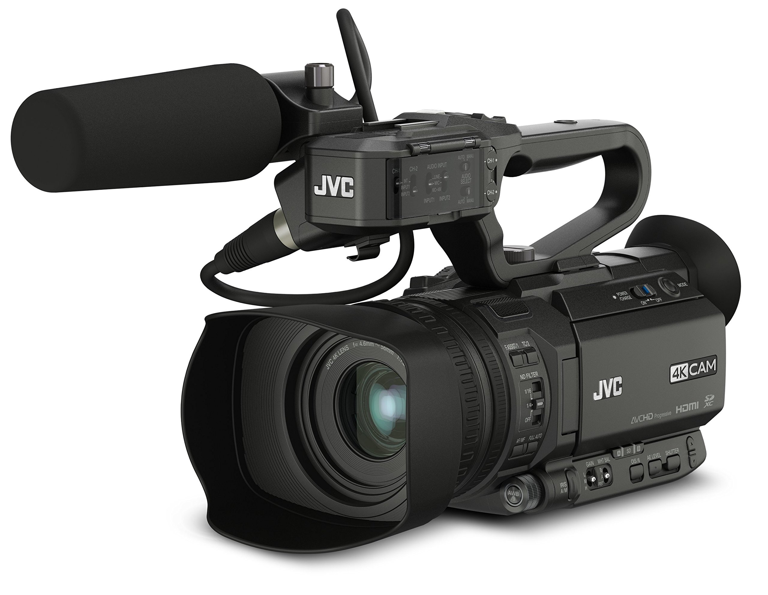 JVC GY-HM180U Camcorder, 3.5