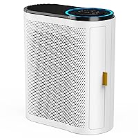 Air Purifiers for Home Large Room Up to 1095 Sq.Ft Coverage with Air Quality Sensors High-Efficiency Filter Layer with Auto Function for Home, Bedroom, MK04- White