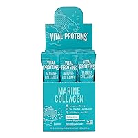 Marine Collagen, Wild-Caught, Non-GMO Project Verified, Unflavored Stick Packs (10g) (Box of 20)