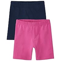The Children's Place Baby Girls' and Toddler Solid Bike Shorts