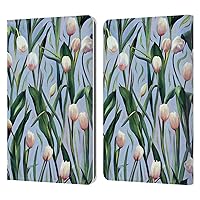Head Case Designs Officially Licensed Micklyn Le Feuvre Waiting On The Blooming A Tulip Florals 2 Leather Book Wallet Case Cover Compatible with Kindle Paperwhite 1/2 / 3