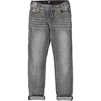 BOSS Boys Basic Denim Pants Gray, Sizes 6-16