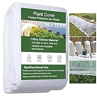 Plant Covers Freeze Protection, 10x33FT Frost Cloth Plant Freeze Protection, Garden Floating Row Covers for Raised Beds/Vegetables Insect/Winter Frost