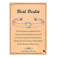 Friend/Sister/Daughter gifts, Love Knot Bracelet Gifts for Friend Sister Daughter