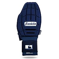 Franklin Sports MLB Baseball + Softball Sliding Mitt - CFX PRT Adult + Youth Protective Baserunning Sliding Gloves - Left + Right Hand Mitt - Hand + Wrist Protector for Running - Kids + Adults Sizes