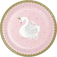 Creative Converting Stylish Swan Paper Plates, 9