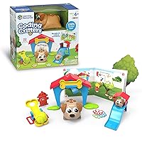 Coding Critters Ranger & Zip,22 Piece Set, Ages 4+, Screen-Free Early Coding Toy for Kids, Interactive STEM Coding Pet, Gifts for Boys and Girls