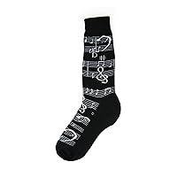 Foot Traffic Music Themed Socks for Men