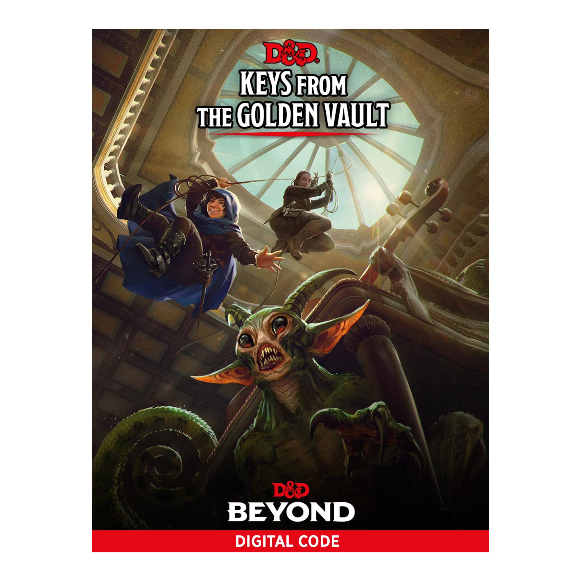 D&D Beyond Digital Keys From the Golden Vault [Online Game Code]