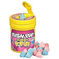 Pop-Its Gummy Candy - 8 Count Gummy Candy With Fun, Portable Containers - Fruity Delicious Flavors - Party Favors & Party Candy for Kids - Bulk Assortment of Sweet Gummy Candy