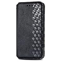 ZIFENGXUAN-Leather Cover for Samsung Galaxy S24ultra/S24plus/S24, Magnetic Flip Wallet Case with Stand Function Full Body Protection Cover Shell (S24,Black)