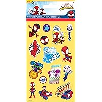 Spidey and his Amazing Friends Standard Stickers - 4 Sheet