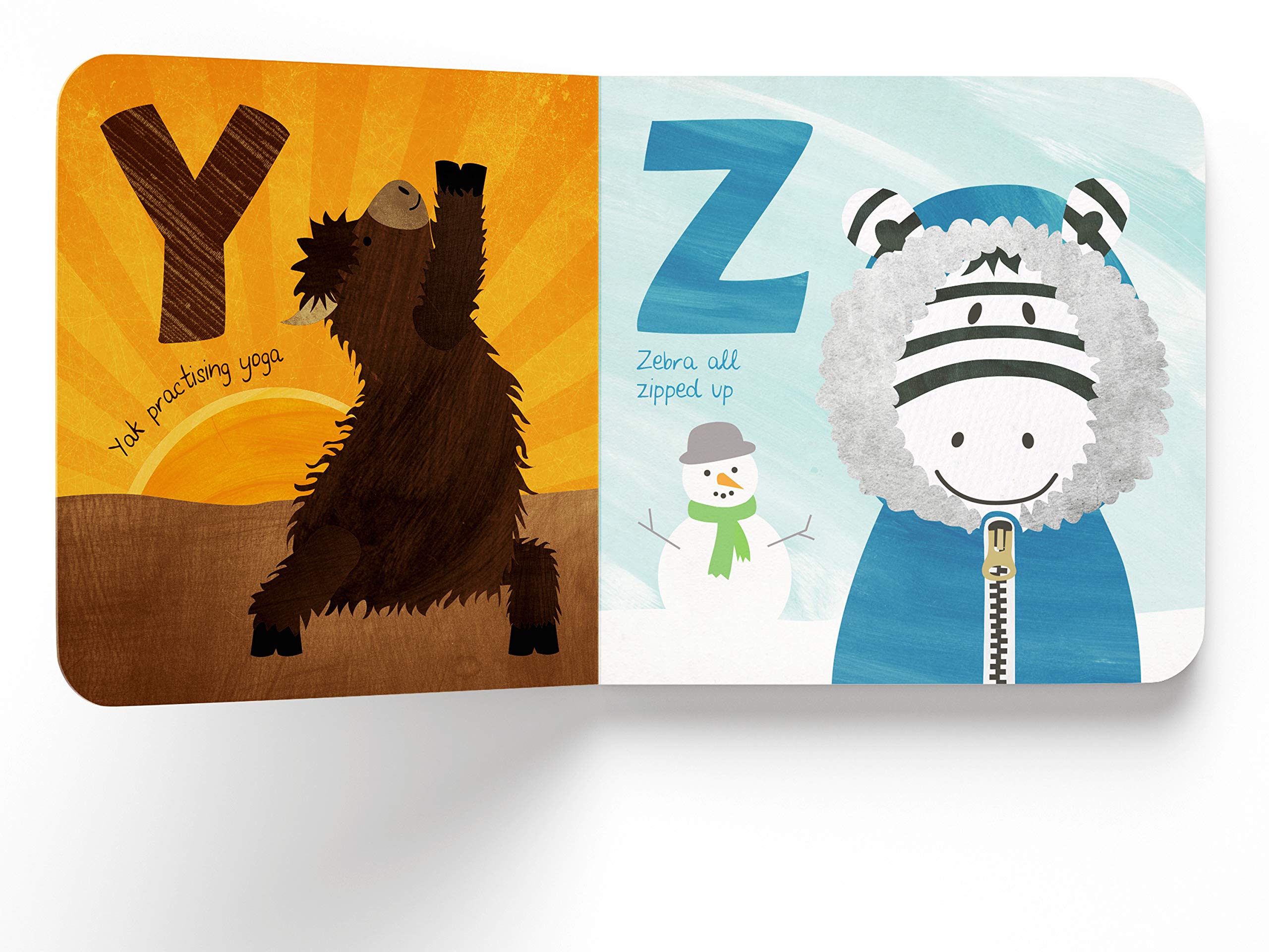 Animal ABC : Playful animals teach A to Z (Board Book)