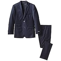 Isaac Mizrahi Black Label Big Boys' Slim-Fit Wool-Blend 2 Piece Suit