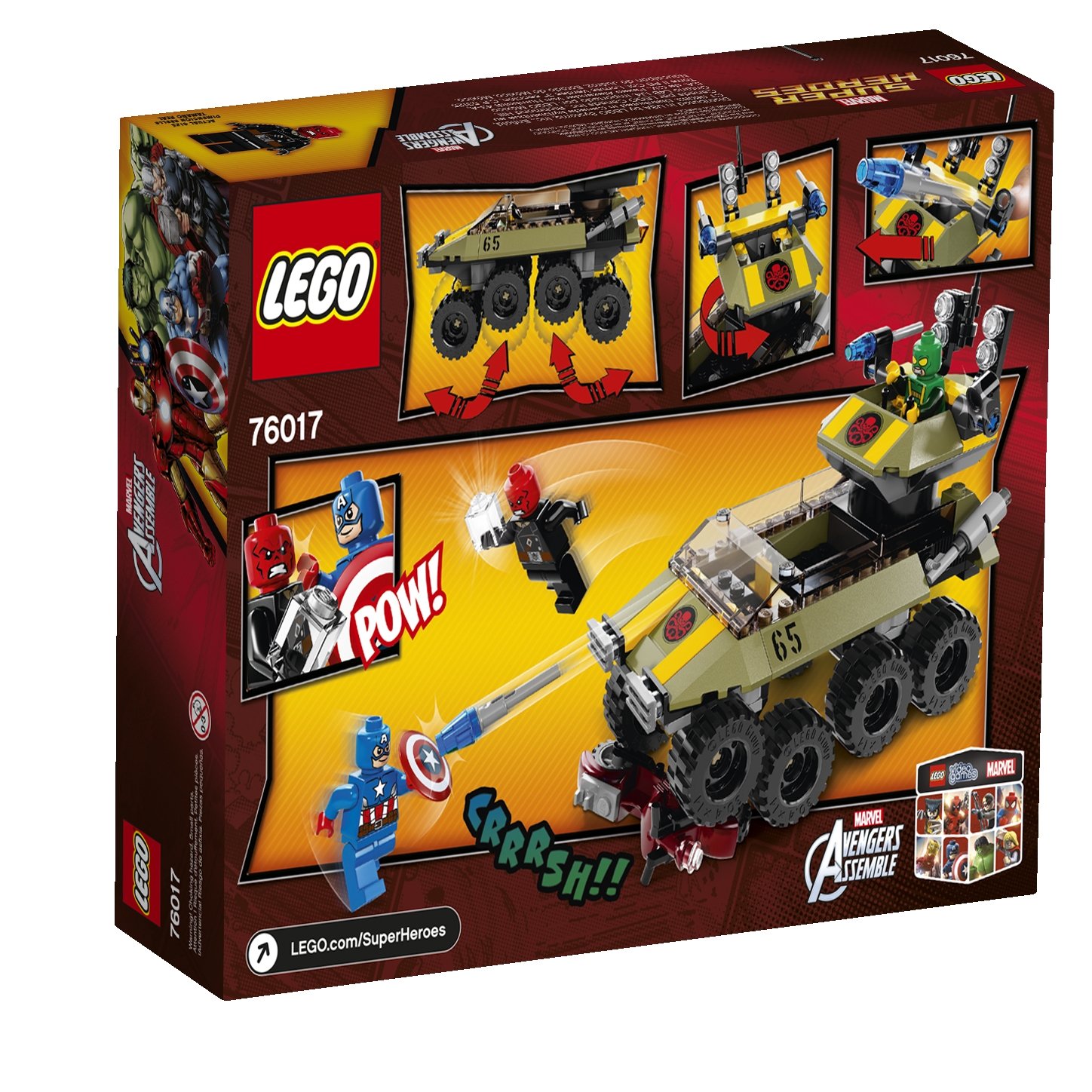 LEGO 76017 Superheroes Captain America vs. Hydra