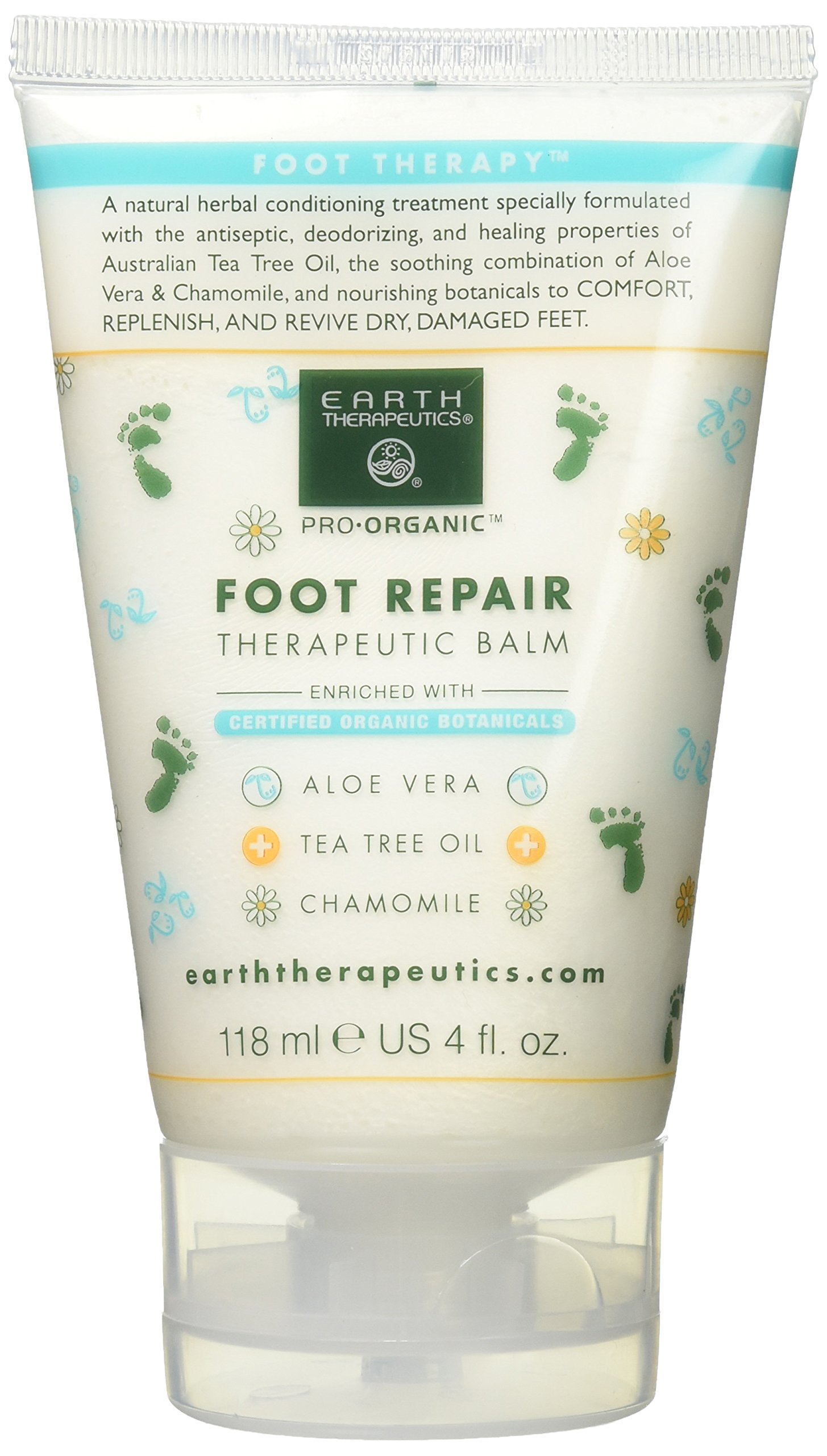 Earth Therapeutics, Foot Repair Balm, 4 Ounce