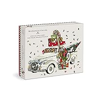 Mackenzie-Childs Special Delivery 750 Piece Shaped Puzzle from Galison - Featuring Original Artwork, Thick and Study Pieces, Challenging and Fun Puzzle for Adults, Great Idea!