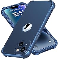 ORETECH for iPhone 14 Case, with [2 x Screen Protectors] [15 Ft Military Grade Drop Test] [Camera Protection], 360° Shockproof Slim Thin Phone Case for iPhone 14 Cover 6.1''Blue
