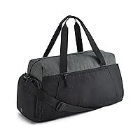 BAGSMART Gym Bags for Men Women, Foldable Travel Duffle Bag, Lightweight Weekender Duffel Bag With Shoe Compartment, Water Resistant Workout Duffle Sports Bag for Travel Yoga, Black