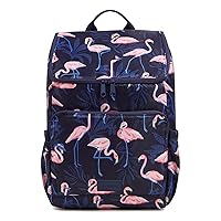 Vera Bradley Recycled Ripstop Cooler Backpack, Flamingo Party