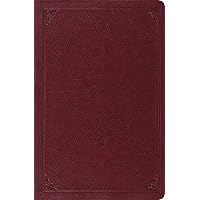 ESV Verse-by-Verse Reference Bible (TruTone, Burgundy, Frame Design)