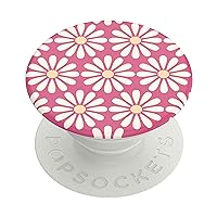 PopSockets Phone Grip with Expanding Kickstand, Floral & Nature PopGrip - Daisy Mod Pink