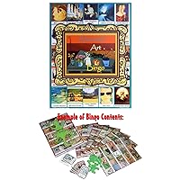 American Art Bingo By Lucy Hammett Games - Teachers Edition: 24 Player