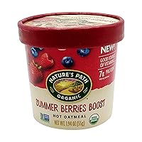 NATURES PATH Organic Summer Berries Oatmeal Cup, 1.94 OZ (Pack of 2)