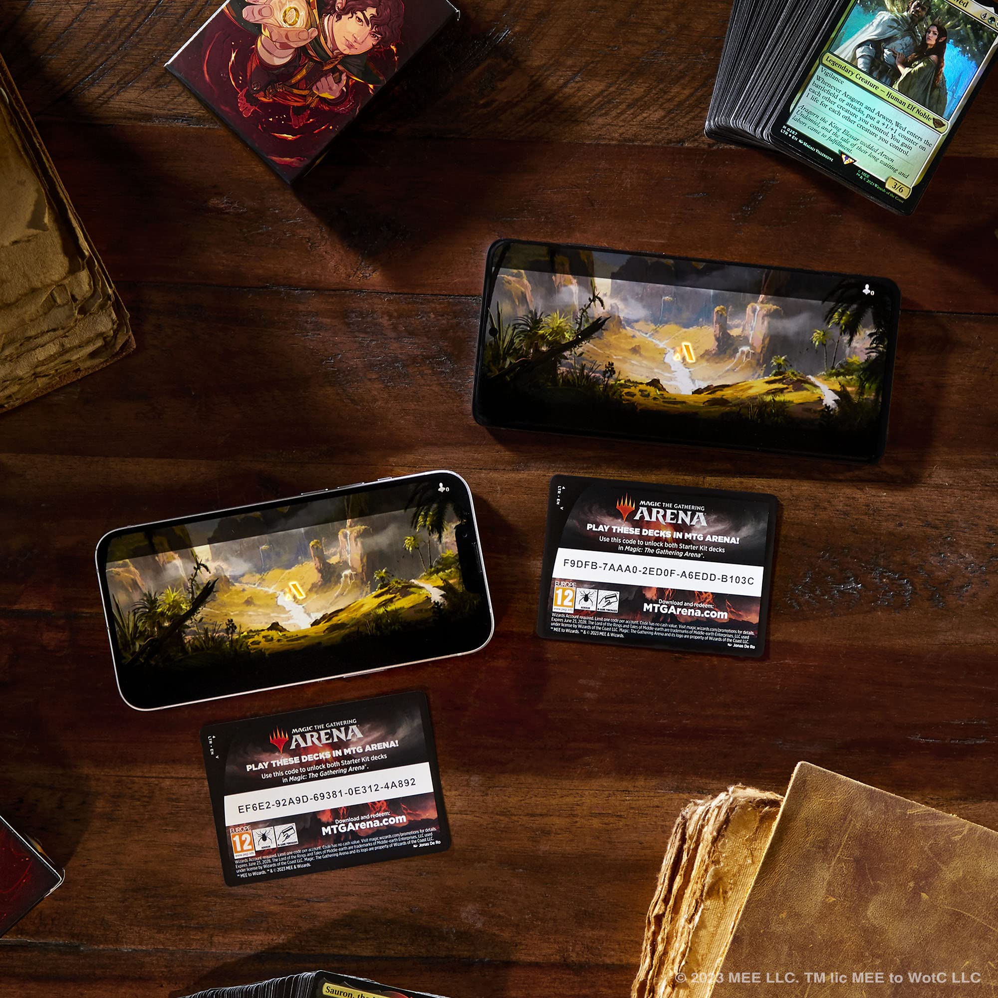 Magic: The Gathering The Lord of The Rings: Tales of Middle-Earth Starter Kit | Learn to Play with 2 Ready-to-Play Decks | 2 Codes to Play Online | Ages 13+ | 2 Players