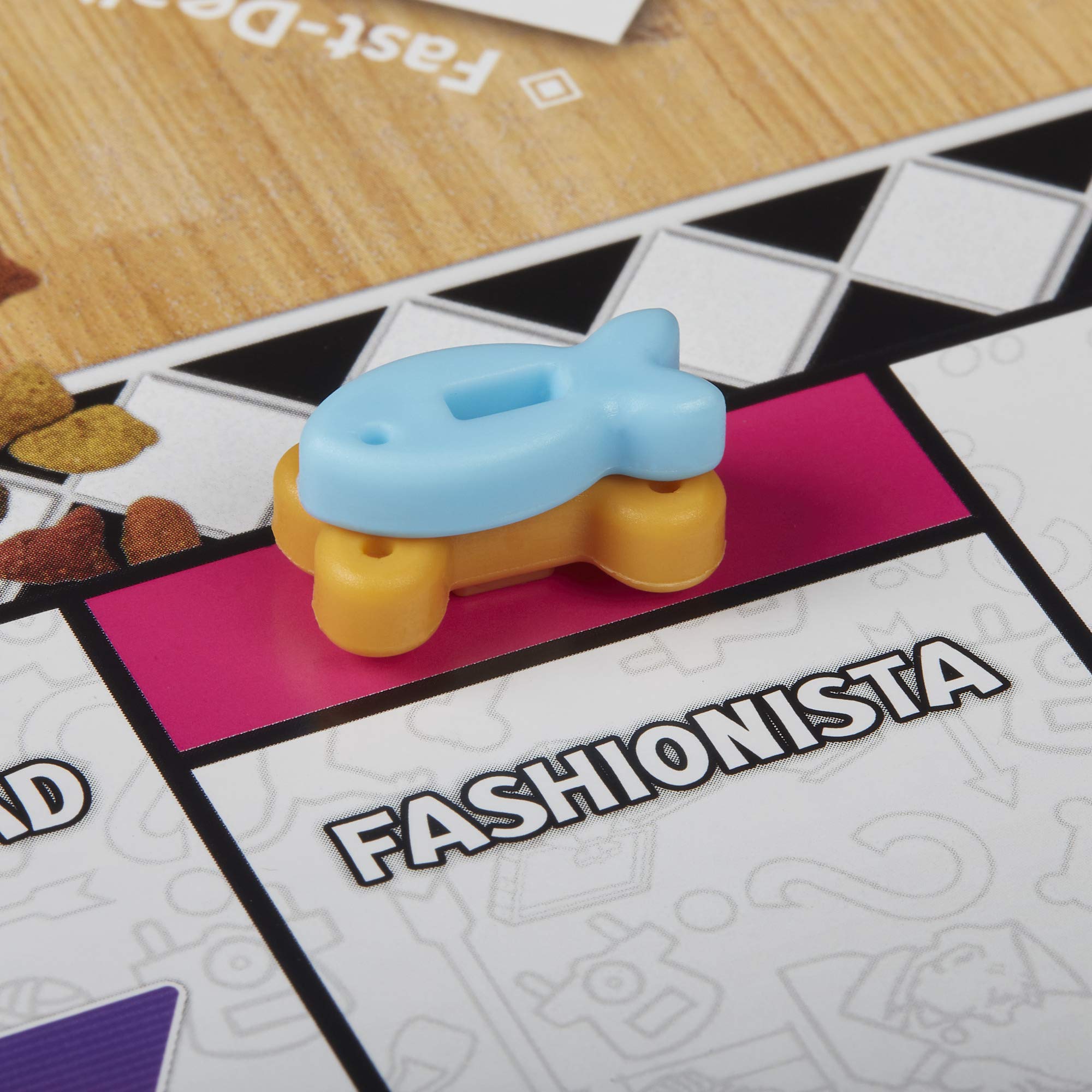 MONOPOLY Cats Vs. Dogs Board Game for Kids Ages 8 and Up