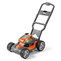 Husqvarna Toy Lawn Mower with Realistic Sounds and Light-Up Engine, Toddler Lawn Mower Toy for Ages 2 and Up