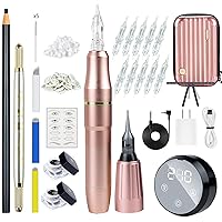 Microblading Machine with Microblading Pen PMU Machine Supplies Brow Daddy Pigment for Beginners & Artist