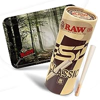 RAW Smokey Forest Tray Mini 7.25'' x 5'' + RAW King Size 50 Pack