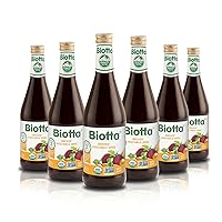 Biotta Organic Breuss Juice - 100% Juice Superfood- Help Improve Overall Wellness - Excellent Source of Potassium (16.9 Fl Oz, Pk of 6) (Breuss Vegetable)