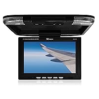 GX2156B 12.2-Inch Wide Screen Overhead Monitor with Built-in DVD Player and HDMI Input (Black)