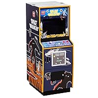Numskull Quarter Arcades Space Invaders Collector's Edition Mini Arcade - 1/4 Scale Authentic Wooden Replica, Original ROM, Rechargeable Battery & 3W Speakers for Retro Enthusiasts