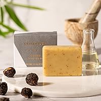 Tea Tree Soap Bar, SEMEROSA, 100% Natural & Handmade, Vegan, Soothe the skin, Help heal infections that cause itchy skin, Main ingredients -- Extra Virgin Olive Oil, Coconut Oil, Castor Oil, Jojoba Oil, Tea Tree Essential Oil, Soap Berries, Vitamin E -- Great for oily skin, 3.0 OZ.